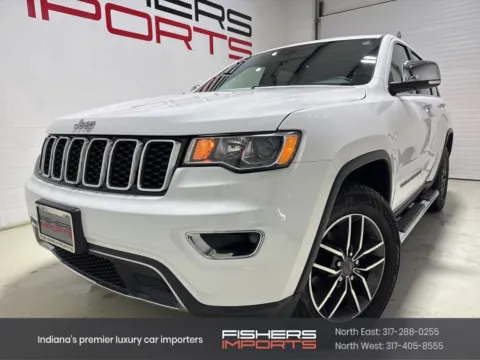 White 2019 Jeep Grand Cherokee Limited for sale in Fishers, IN