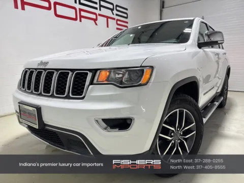 White 2019 Jeep Grand Cherokee Limited for sale in Fishers, IN
