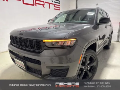 Gray 2022 Jeep Grand Cherokee L Altitude for sale in Fishers, IN