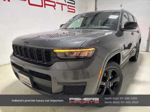 Gray 2022 Jeep Grand Cherokee L Altitude for sale in Fishers, IN