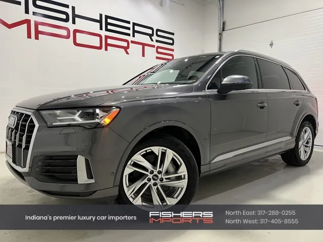 フュージョン純正　ユーログレー Used 2021 Audi Q7 45 Premium Plus for sale in Fishers, IN at