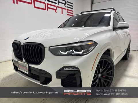 White 2021 BMW X5 xDrive40i for sale in Fishers, IN