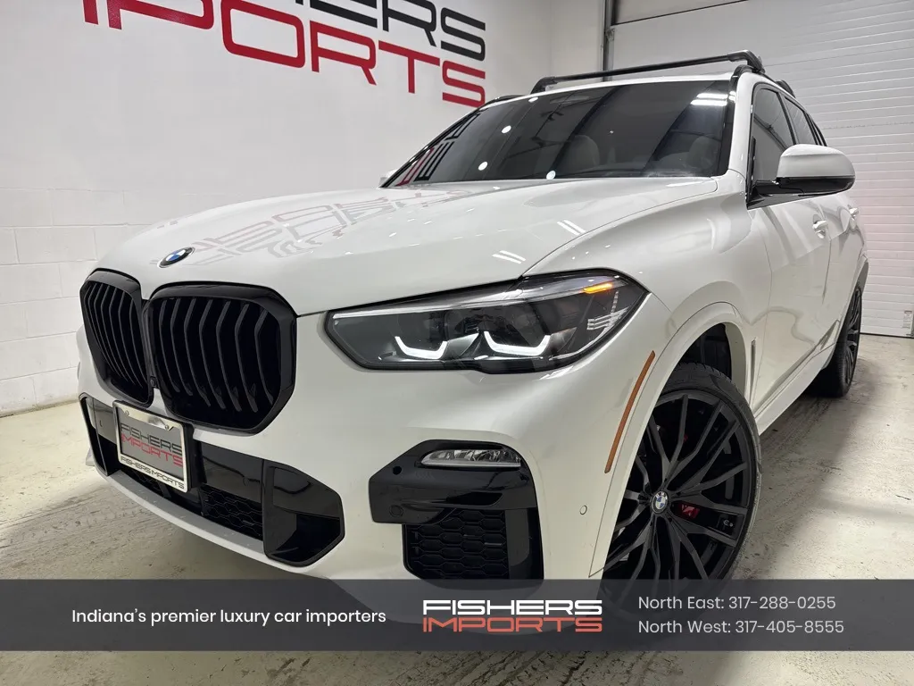 White 2021 BMW X5 xDrive40i for sale in Fishers, IN