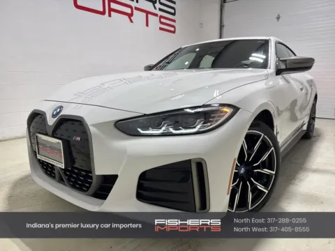 White 2022 BMW i4 M50 for sale in Fishers, IN