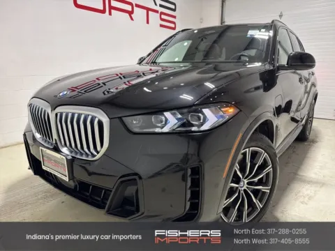 Black 2025 BMW X5 xDrive50e for sale in Fishers, IN