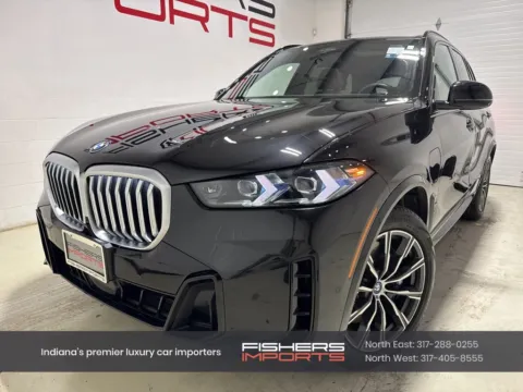 Black 2025 BMW X5 xDrive50e for sale in Fishers, IN