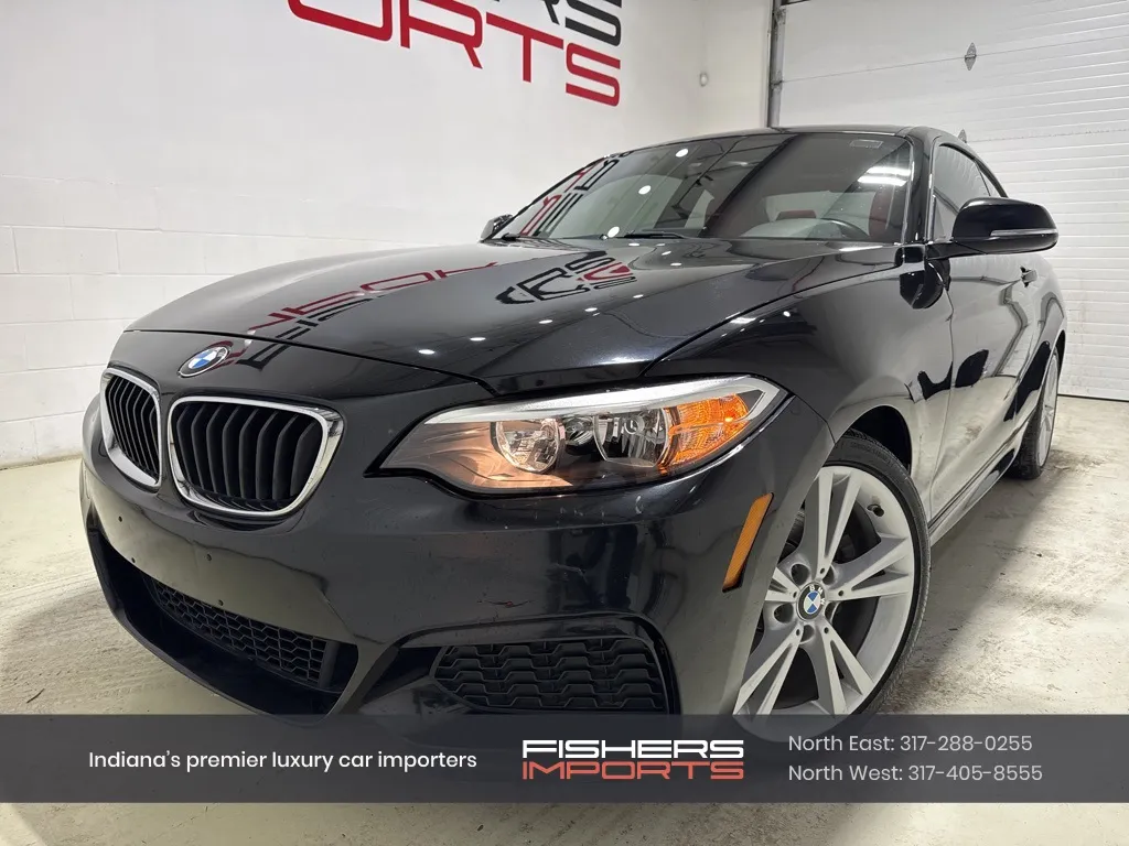 Black 2016 BMW 2 Series 228i xDrive for sale in Fishers, IN