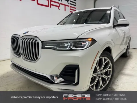 White 2020 BMW X7 xDrive40i for sale in Fishers, IN