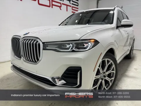 White 2020 BMW X7 xDrive40i for sale in Fishers, IN
