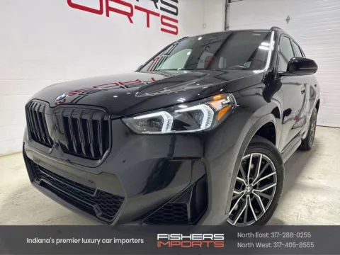 Black 2023 BMW X1 xDrive28i for sale in Fishers, IN