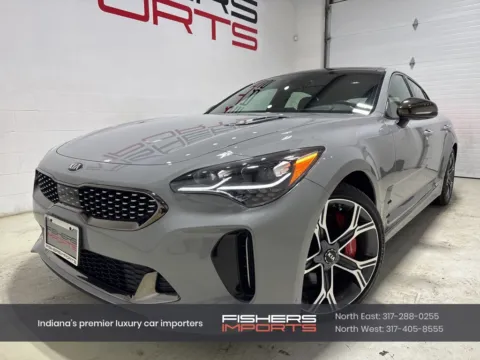 Gray 2021 Kia Stinger GT2 for sale in Fishers, IN