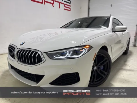 White 2022 BMW 8 Series 840 for sale in Fishers, IN