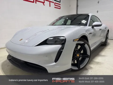 Gray 2024 Porsche Taycan 4S for sale in Fishers, IN