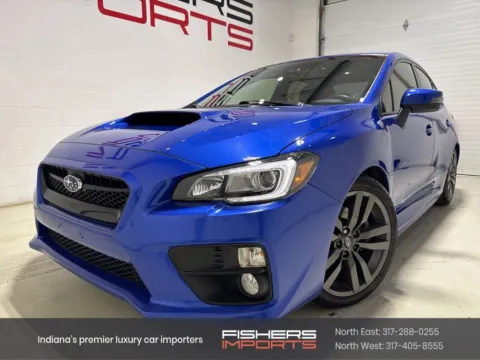 Blue 2017 Subaru WRX Limited for sale in Fishers, IN