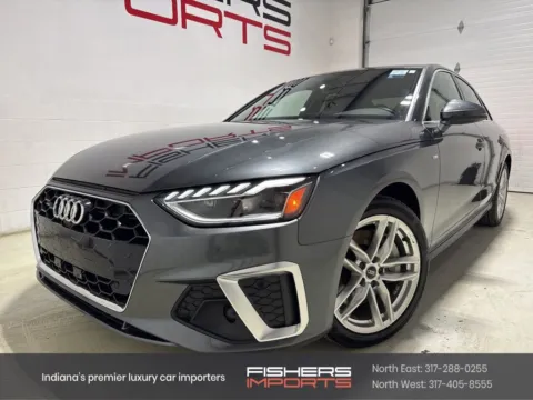 Gray 2021 Audi A4 45 S line Premium Plus for sale in Fishers, IN