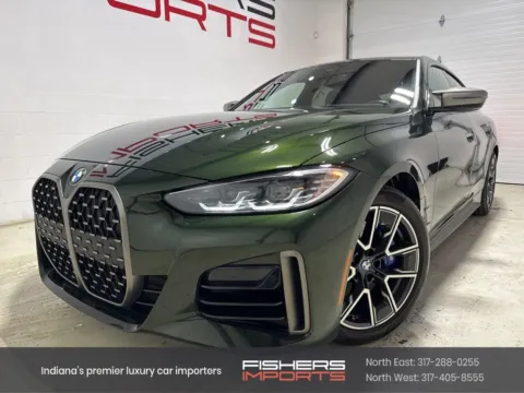 Green 2024 BMW 4 Series M440i xDrive for sale in Fishers, IN