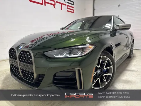 Green 2024 BMW 4 Series M440i xDrive for sale in Fishers, IN