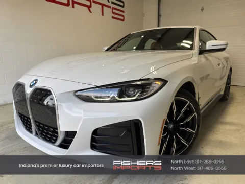 White 2024 BMW i4 xDrive40 for sale in Fishers, IN