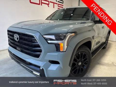 Black 2025 Toyota Sequoia SR5 for sale in Fishers, IN