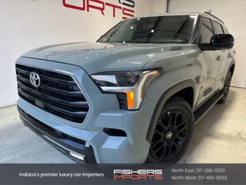 Black 2025 Toyota Sequoia SR5 for sale in Fishers, IN