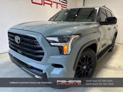 Black 2025 Toyota Sequoia SR5 for sale in Fishers, IN