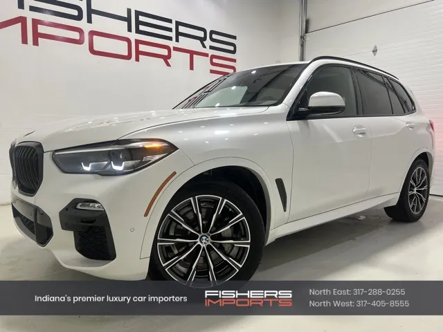 White 2021 BMW X5 xDrive40i for sale in Fishers, IN