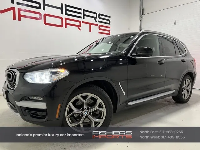 Black 2021 BMW X3 xDrive30i for sale in Fishers, IN