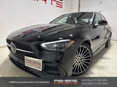 Black 2022 Mercedes-Benz C-Class C 300 for sale in Fishers, IN