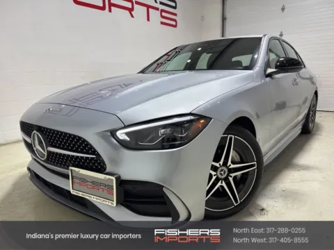 Black 2022 Mercedes-Benz C-Class C 300 for sale in Fishers, IN