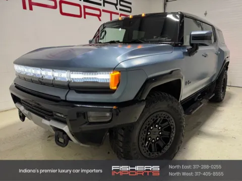 Blue 2024 GMC Hummer EV SUV 3X for sale in Fishers, IN