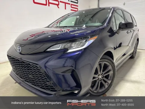 Blue 2025 Toyota Sienna XSE for sale in Fishers, IN