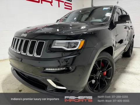 Black 2015 Jeep Grand Cherokee SRT for sale in Fishers, IN