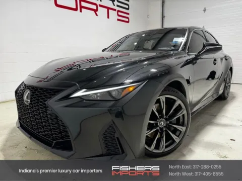 Black 2023 Lexus IS 350 F SPORT for sale in Fishers, IN