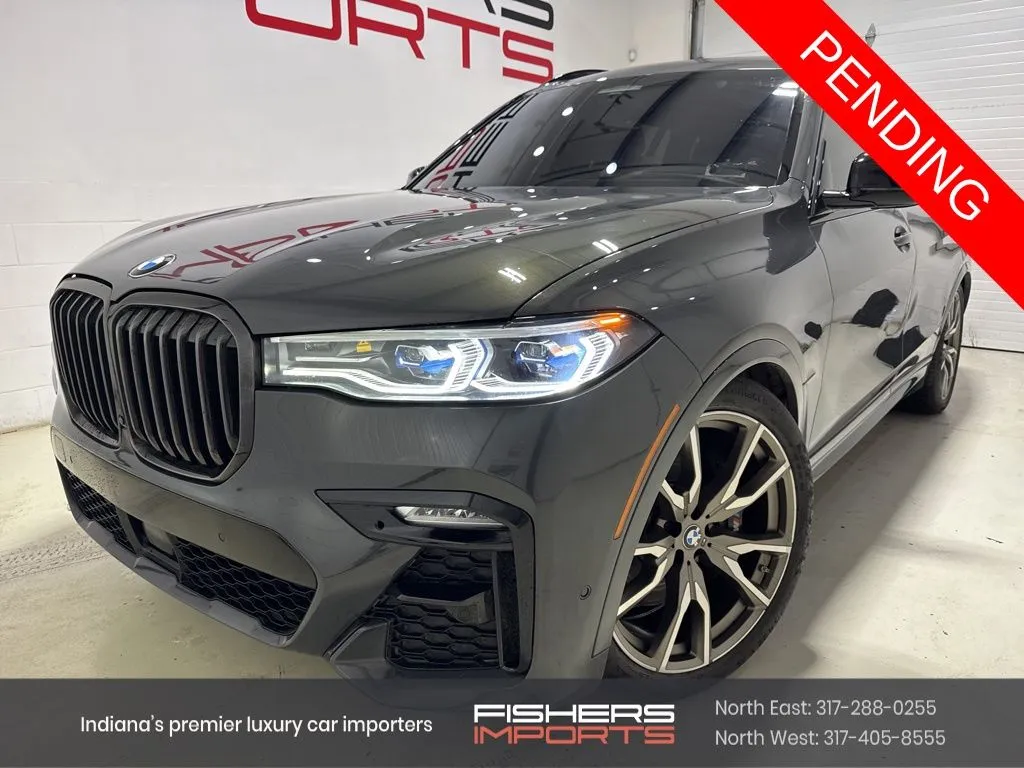 Gray 2022 BMW X7 M50i for sale in Fishers, IN