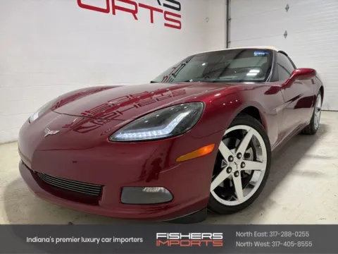 Red 2007 Chevrolet Corvette for sale in Fishers, IN