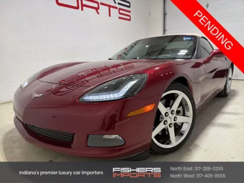Red 2007 Chevrolet Corvette for sale in Fishers, IN