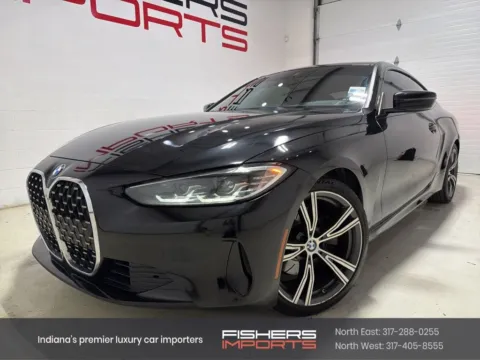 Black 2021 BMW 4 Series 430i for sale in Fishers, IN