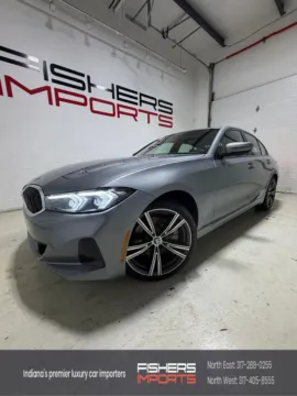 Gray 2023 BMW 3 Series 330i xDrive for sale in Fishers, IN