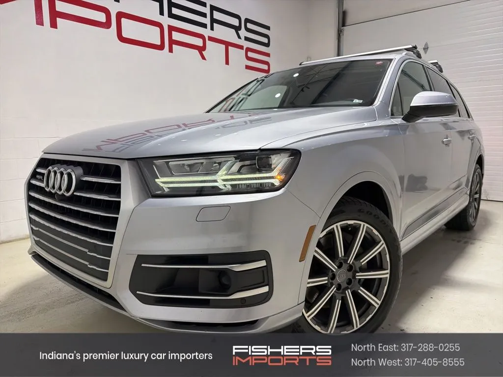 Silver 2018 Audi Q7 2.0T Premium Plus for sale in Fishers, IN