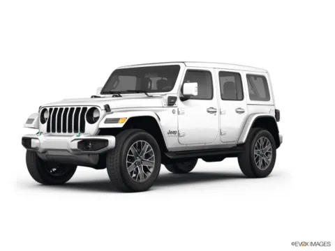 White 2024 Jeep Wrangler High Altitude 4xe for sale in Fishers, IN