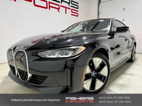Black 2023 BMW i4 eDrive35 for sale in Fishers, IN