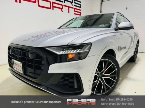 Silver 2022 Audi Q8 55 Prestige for sale in Fishers, IN