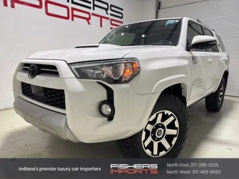 White 2020 Toyota 4Runner TRD Off-Road Premium for sale in Fishers, IN