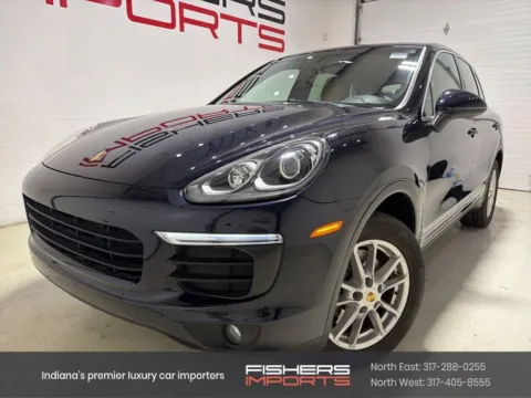 Blue 2016 Porsche Cayenne for sale in Fishers, IN