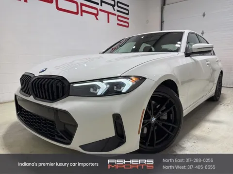 White 2023 BMW 3 Series 330i for sale in Fishers, IN