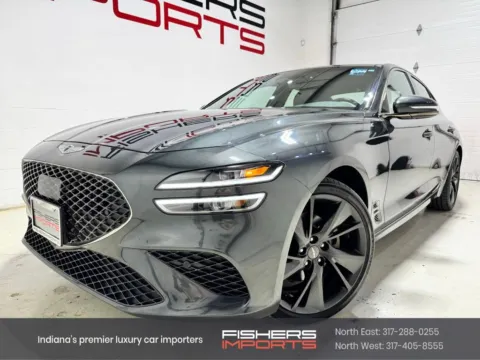 Green 2023 Genesis G70 2.0T for sale in Fishers, IN