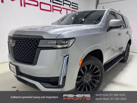 Silver 2023 Cadillac Escalade Premium Luxury for sale in Fishers, IN