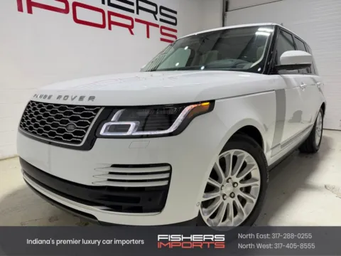 Blue 2019 Land Rover Range Rover 3.0L V6 Supercharged HSE for sale in Fishers, IN