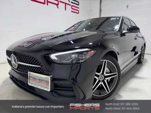 Black 2023 Mercedes-Benz C-Class C 300 for sale in Fishers, IN