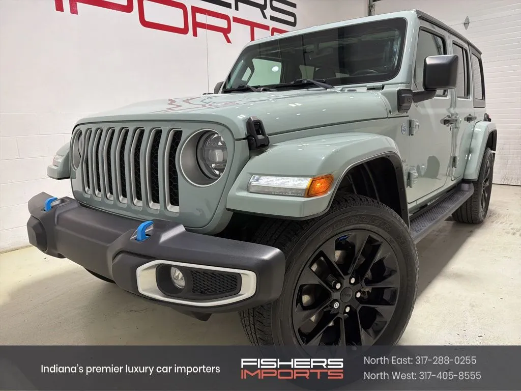 2023 Jeep Wrangler Sahara 4xe for sale in Fishers, IN